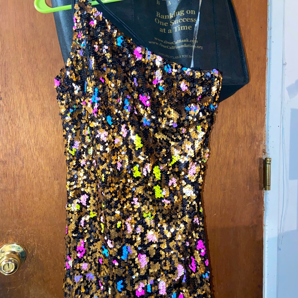 Cosmopolitan Dress The Population Sequin Dress XS